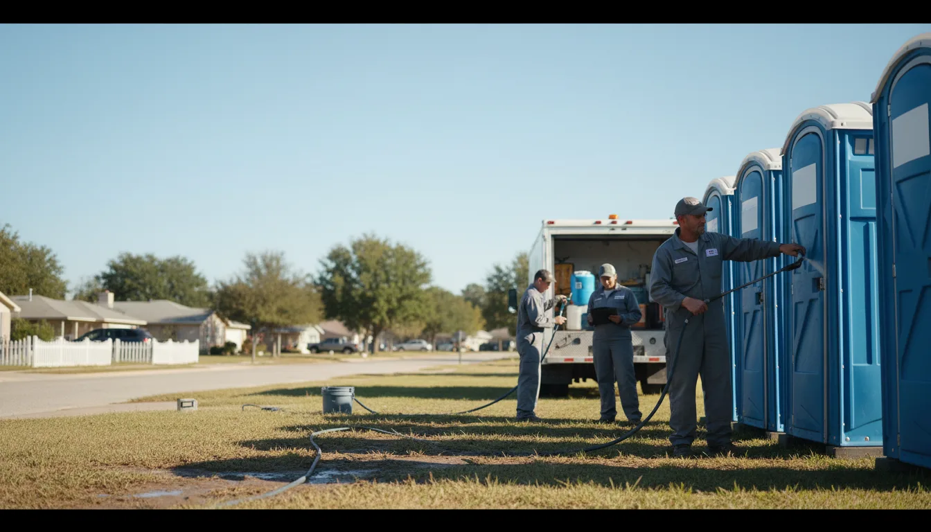Long-Term Portable Toilet Rental in Wetumka, OK near me
